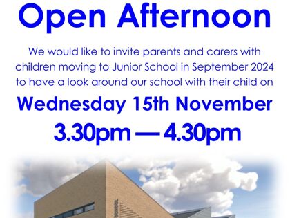 Open Afternoon 2023